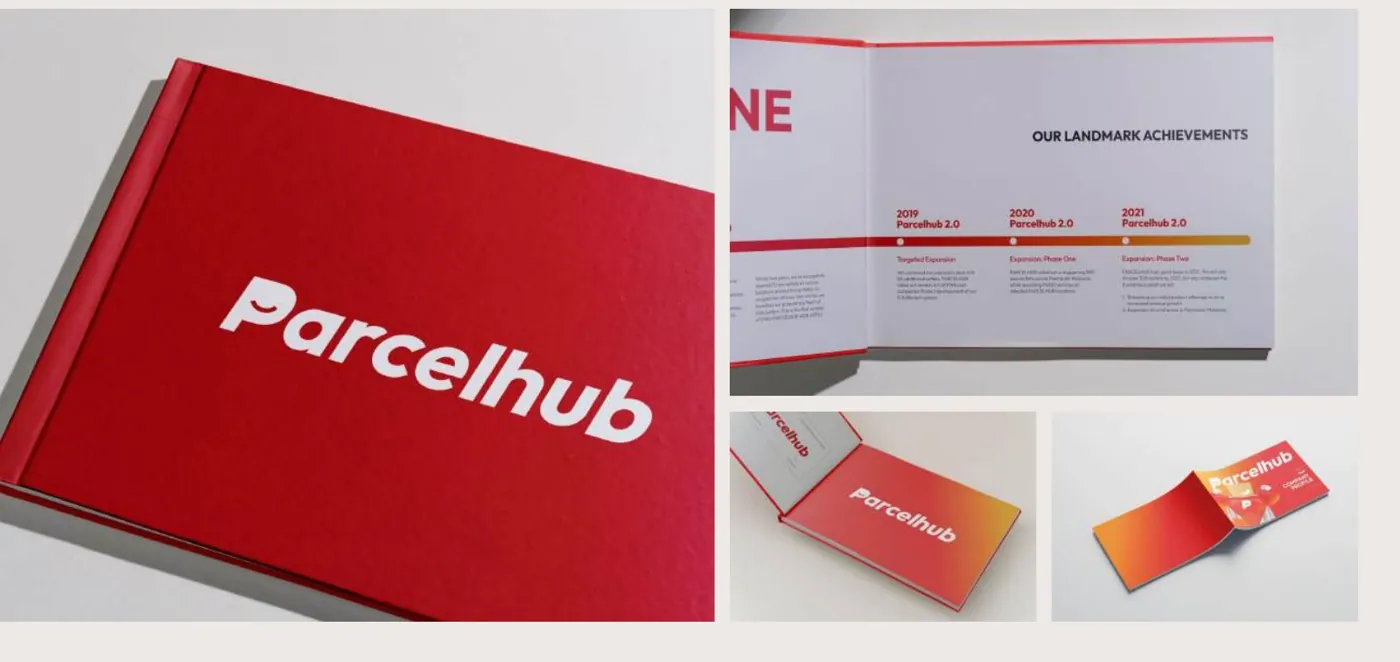 ParcelHub brand work, image 2