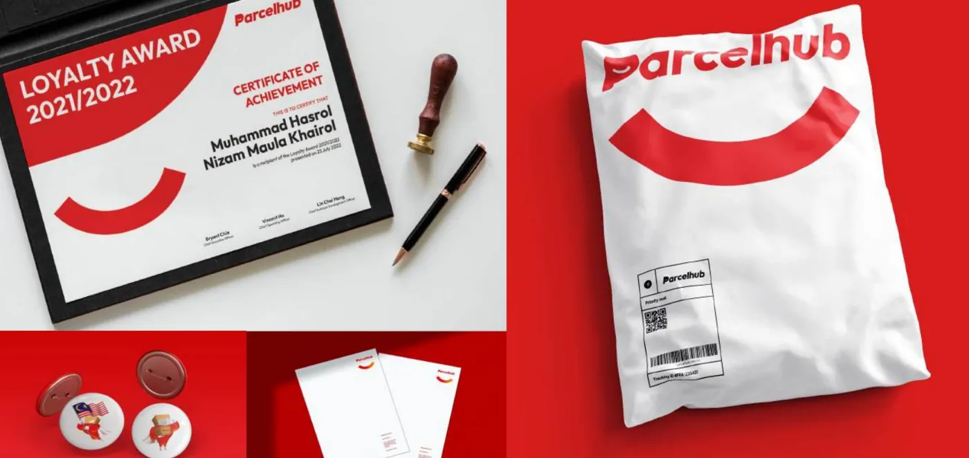 ParcelHub brand work, image 3