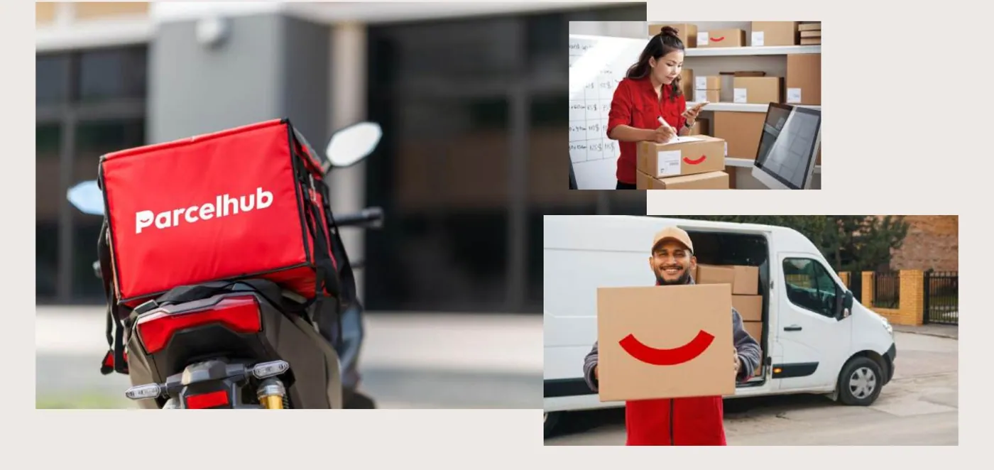 ParcelHub brand work, image 6