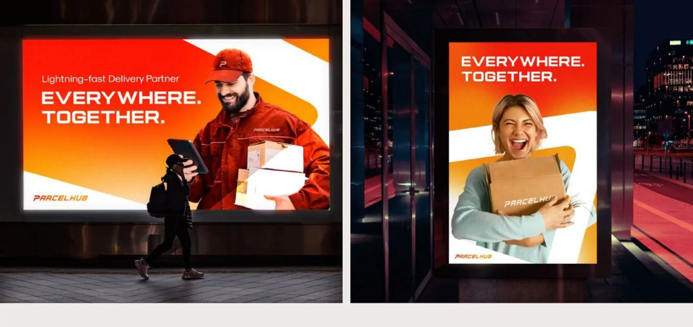 ParcelHub brand work, image 10