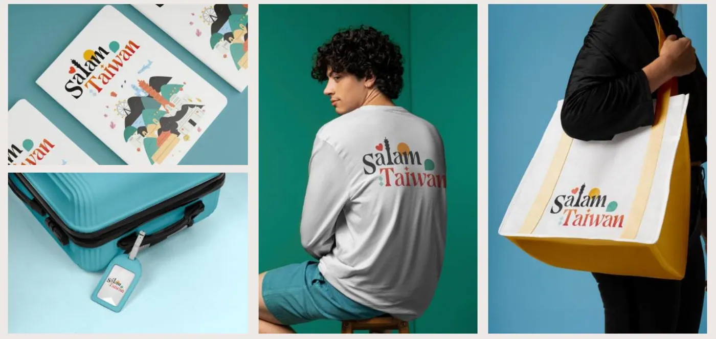 Salam Taiwan brand work, image 1