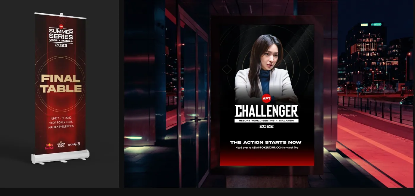 Asian Poker Tour brand work, image 2
